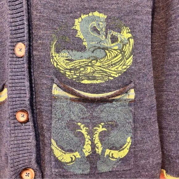 Title Nine Washable Wool Cardigan Size Small - Picture 4 of 8